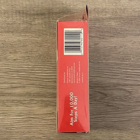 Omron Premium Pocket Pedometer HJ-112 Dual Sensor Tech New Open Box - Picture 2 of 6